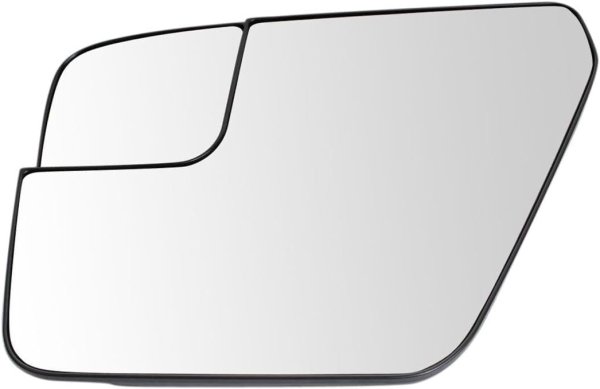 2021 - 2024 Ford F-150 Side View Mirror Glass - Left (Driver)