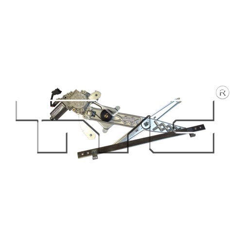 Front Left (Driver) Door Glass Regulator Assembly for 1995 - 2007 Ford Freestar, Power Window Motor,  6F2Z1723201CA, Replacement