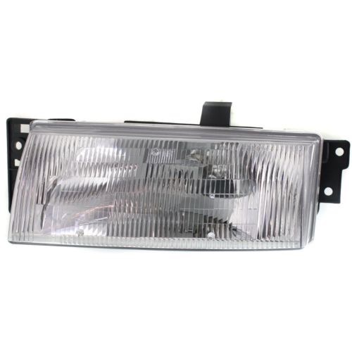 Left (Driver) Headlight Assembly for 1991 - 1996 Mercury Tracer, Front Headlight Assembly Replacement Housing / Lens / Cover, Composite,  F1KY13008B, Replacement