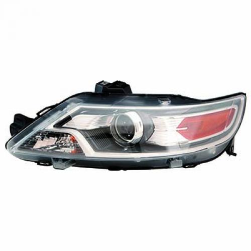 Left (Driver) Headlight Assembly for 2010 - 2012 Ford Taurus, Composite,  AG1Z13008D, Replacement