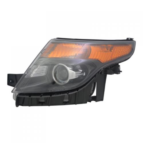 2013 - 2015 Ford Explorer Headlight Assembly - Left (Driver)