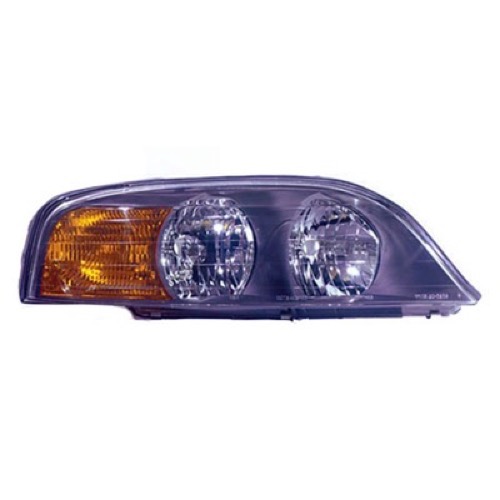 Right (Passenger) Headlight Assembly for 2000 - 2002 Lincoln LS, Front Headlight Assembly Replacement Housing/Lens/Cover, Composite;  2W4Z13008BA, Replacement