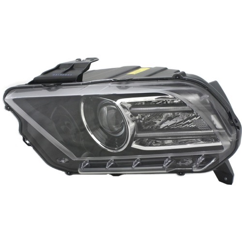 2013 - 2014 Ford Mustang Front Headlight Assembly Replacement Housing / Lens / Cover - Left (Driver) Side