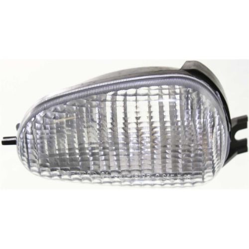 Front Right (Passenger) Turn Signal Light for 1996 - 1999 Mercury Sable, Side of Headlight, Light Assembly Replacement / Lens Cover,  F8DZ13368AA, Replacement