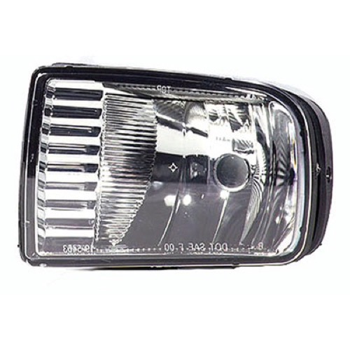Fog Light Assembly for 2000 - 2002 Lincoln LS, Left (Driver) Side, Replacement Housing/Lens/Cover, Rectangular Design;  XW4Z15200DA Replacement