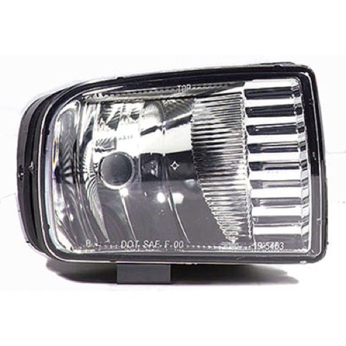 Right (Passenger) Fog Light Assembly for 2000 - 2002 Lincoln LS, Replacement Housing / Lens / Cover, Rectangular Design,  XW4Z15200CA, Replacement