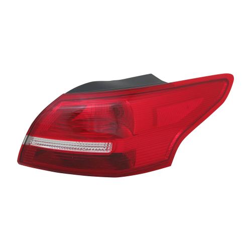 2015 - 2018 Ford Focus Taillamp Assembly Outer (Right / Passenger Side)