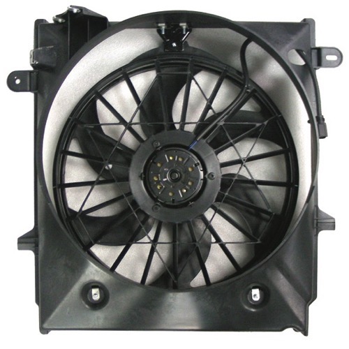 Radiator Cooling Fan Assembly for 2004 - 2007 Ford Ranger, Includes Motor, Shroud, Fan,  FO3115161 Replacement
