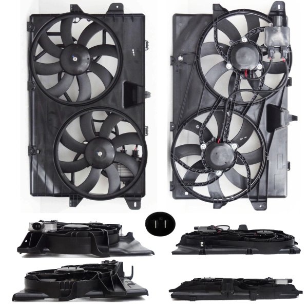 2009 - 2014 Ford Edge Radiator Cooling Fan Assy