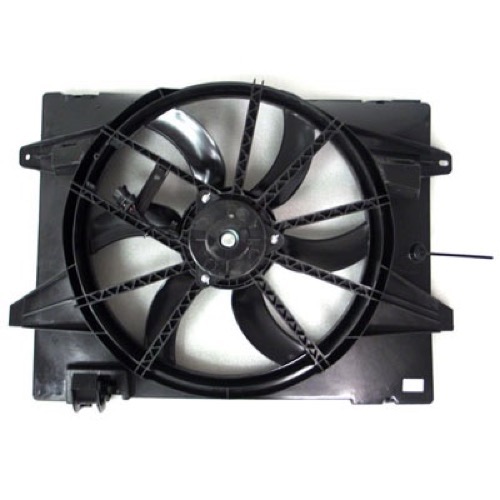 Radiator Cooling Fan Assembly for 2006-2011 Ford Crown Victoria, Without Controller,  8W1Z8C607C-PFM, Replacement