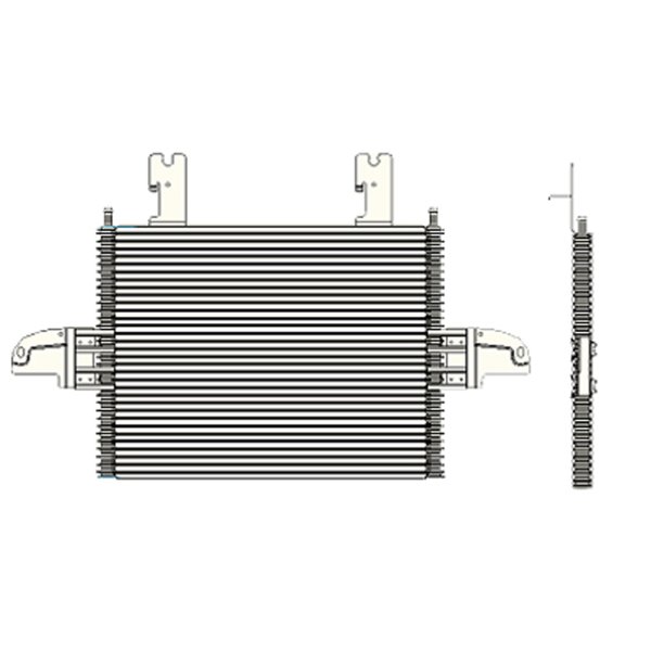 2000 - 2005 Ford Excursion Transmission Cooler Assembly