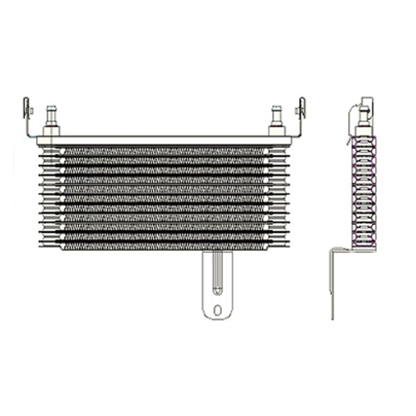 1997 - 2003 Ford E-350 Super Duty Transmission Cooler Assembly