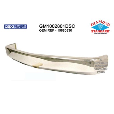 1988 - 2000 GMC K1500 Suburban Front Bumper Face Bar