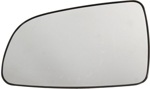 Mirror Glass for Chevrolet AVEO 2007-2011 Left (Driver), Non-Heated, with Backing Plate, without Signal Light, Replacement