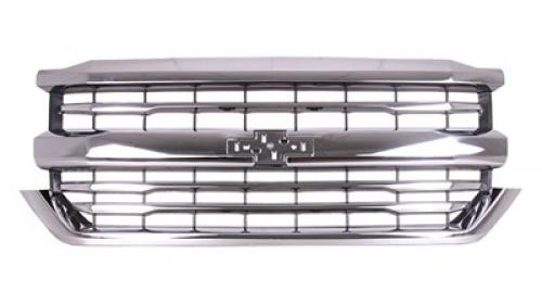2016 - 2018 Chevrolet (Chevy) Silverado 1500 Grille Assembly