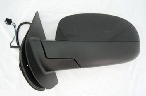 Left (Driver) Outside Rear View Mirror Assembly for 2007 - 2014 Chevrolet Suburban 2500, Without Courtesy Light, With Off Road Package, Power, Old Style,  20843177, Replacement