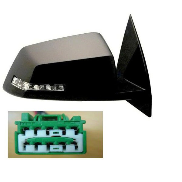 2008 - 2010 Saturn Outlook Side View Mirror - Left (Driver)