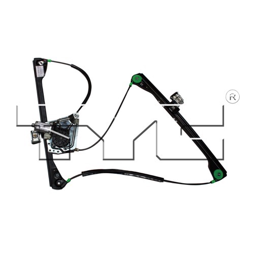 Front Left (Driver) Door Glass Regulator for 2001 - 2007 Buick Rendezvous, Power Window Motor and Regulator Assembly,  15911246 Suitable, Replacement