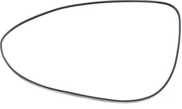 Mirror Glass for Chevrolet Sonic 2012-2020, Left (Driver) Side, Non-Heated, with Backing Plate, Replacement