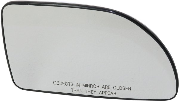 Mirror Glass for Chevrolet Equinox 2005-2009, Pontiac Torrent 2006-2009, Saturn Vue 2002-2007, Right (Passenger), Non-Heated, with Backing Plate, Replacement