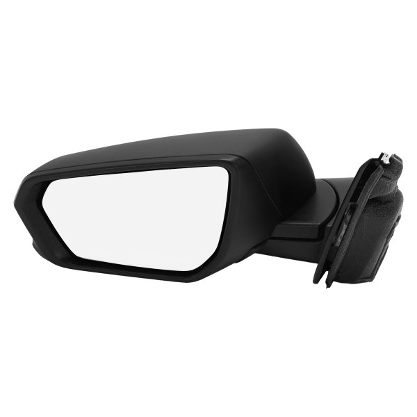 Power Mirror for GMC Terrain/Chevrolet Equinox 2018-2023, Left (Driver), Manual Folding, Heated, Paintable, without Blind Spot Detection and Signal Light, Excludes Denali Model, Replacement