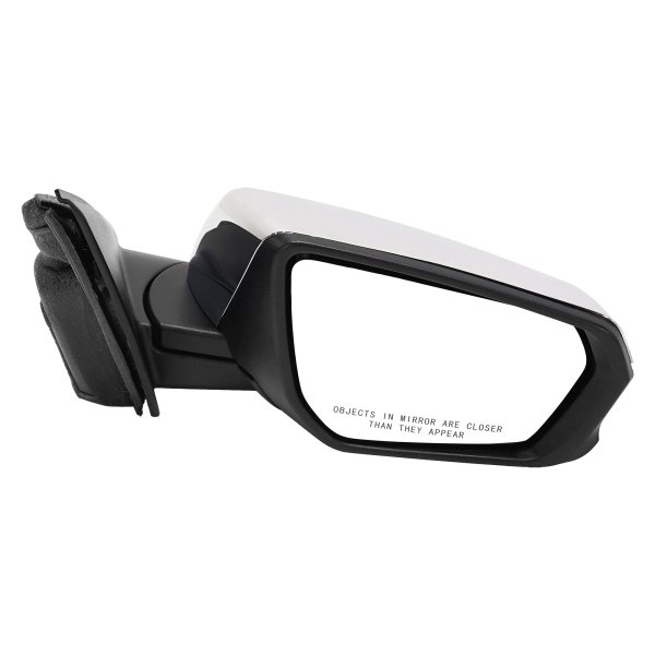 Power Mirror for GMC Terrain/Denali Model, Chevrolet Equinox 2018-2023, Right (Passenger), Manual Folding, Heated, Chrome, without Blind Spot Detection and Signal Light, Replacement