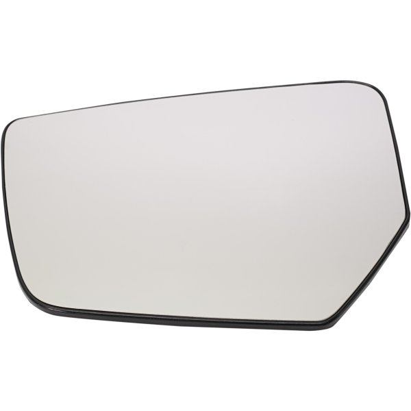 Mirror Glass for Chevrolet Impala 2014-2019, Left (Driver), Non-Heated, with Backing Plate, LS Model Replacement