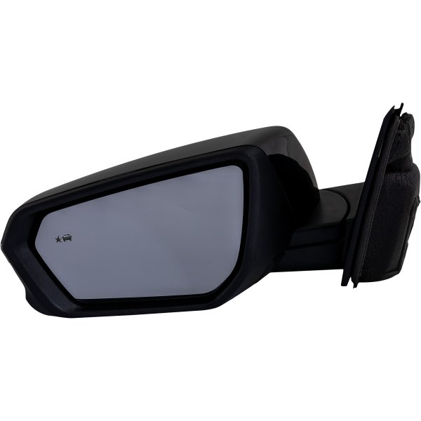 Power Heated Left (Driver) Side Mirror for 2018-2023 Terrain/Equinox, Manual Folding, Paintable, with Blind Spot Detection and Signal Light, Exc. Denali Model, Replacement