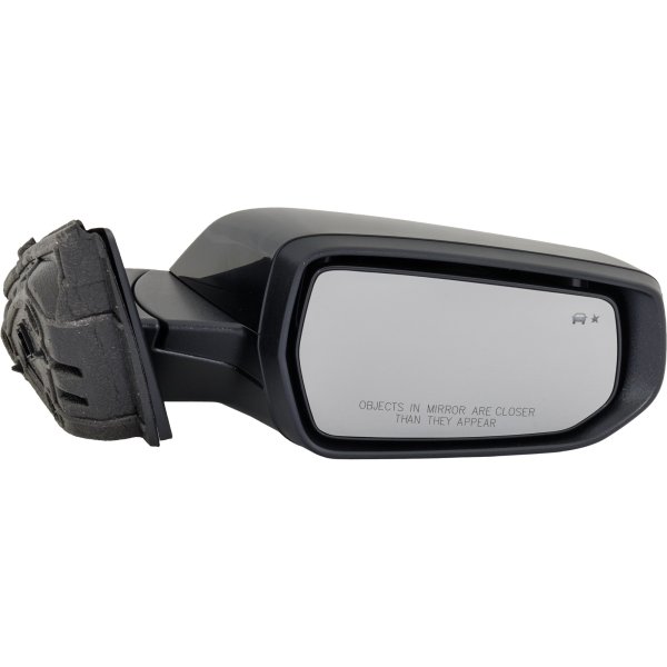 Right (Passenger) Mirror for Chevrolet Malibu Premier Model 2016-2018, Power, Manual Folding, Heated, Paintable, In-Housing Signal Light, Memory, Blind Spot Detection in Glass, Lane Change Assist, Auto-Dimming, Replacement