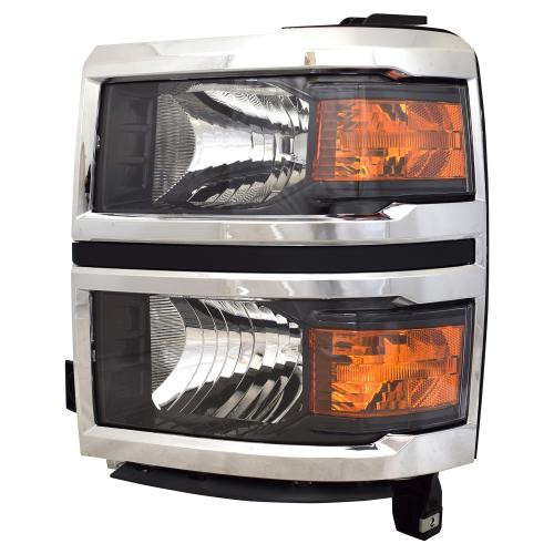 2014 - 2015 Chevrolet (Chevy) Silverado 1500 Headlight Assembly - Left (Driver)