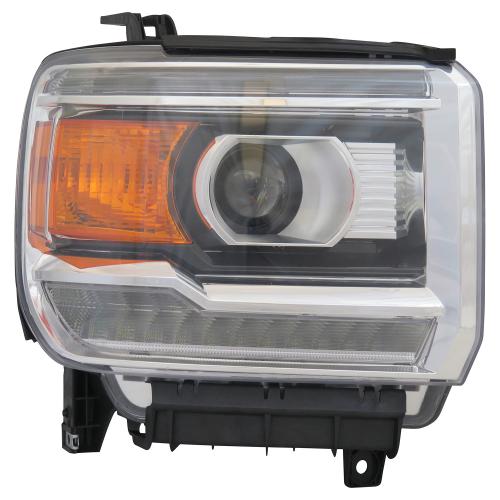 2014 - 2019 GMC Sierra 1500 Headlight Assembly - Right (Passenger)