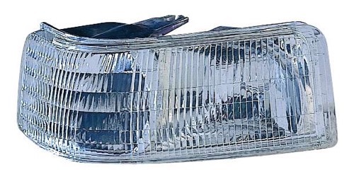 Left (Driver) Park Light Assembly for 1992 - 2002 Cadillac Eldorado, includes Signal Light,  16520051, Replacement Lens Cover
