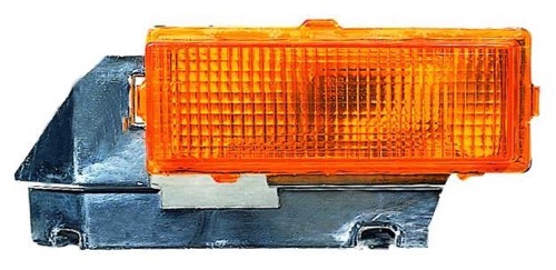 Right (Passenger) Parklamp Assembly for 1992 - 1995 Oldsmobile 88, Replacement Parking Light Assembly / Lens Cover includes signal light; OEM Number: 5976160