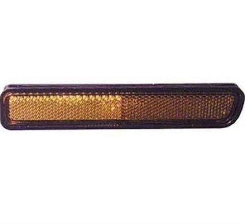 Front Left (Driver) Side Marker Light Assembly for 1988 - 1990 Pontiac Grand Prix 2 Door Coupe, Replacement Lens Cover, OEM reflector: 5974667, Replacement