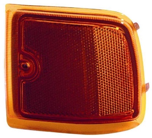 Front Right (Passenger) Side Marker Light Assembly for 1996 - 2002 Chevrolet Express 1500, New Design with Composite Lights, Upper Lens Cover Replacement,  5977400