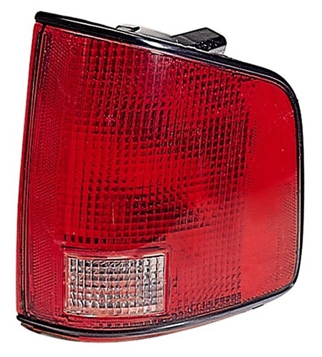 Left (Driver) Tail Light Assembly for 2002 - 2004 GMC Sonoma, 2nd Design, Without Bulbs or Harness,  15166763, Replacement