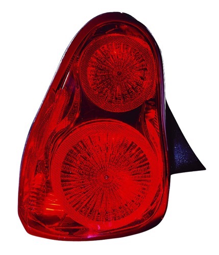 Left (Driver) Rear Tail Light Assembly for 2006 - 2007 Chevrolet Monte Carlo, Replacement Lens Cover,  15913298