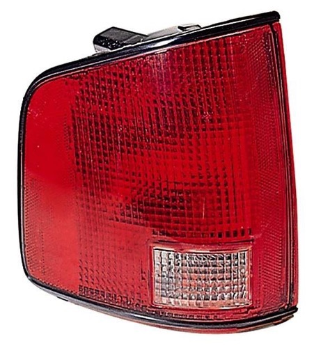 Right (Passenger) Tail Light Assembly for 2002 - 2004 Chevrolet S10, Rear Tail Light Replacement Lens/Cover, 2nd Design, Without Bulbs or Harness,  15166764, Replacement