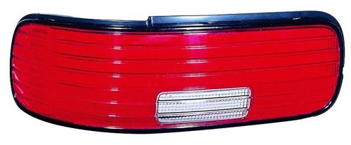 Left (Driver) Tail Light Lens for 1994 - 1996 Chevrolet Impala, SS 4 Door Sedan Replacement,  16522451