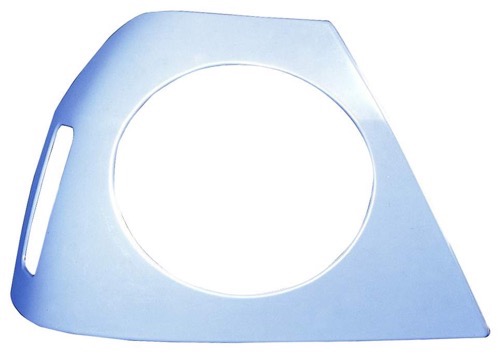 Rear Light Cover for 2000 - 2005 Chevrolet Impala, Left Side, Black-Paint to Match, On Quarter Panel, Combination Light Cover,  88956009 Replacement