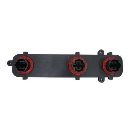 Tail Lamp Bulbholder for 2002 - 2009 GMC Envoy, Right (Passenger) Side Tail Light Socket Replacement, With Circuit Board,  16532716