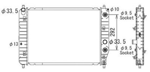 2004 - 2005 Cadillac XLR Radiator Replacement