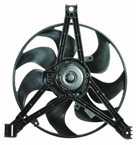 Radiator Cooling Fan Assembly for 1997-1998 Oldsmobile Intrigue, Left (Driver) Side Mount, 3.8L V6 Engine,  GM3115118, Replacement