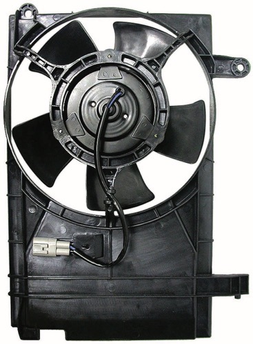 Radiator Cooling Fan Assembly for 2004 - 2006 Chevrolet Aveo Engine, Auxiliary Fan,  96536520, Replacement