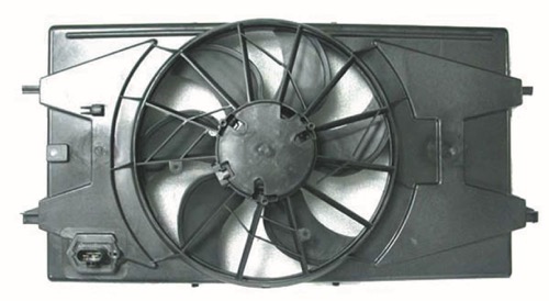 Radiator Cooling Fan Assembly for 2006 - 2008 Pontiac G5, 2.4L L4 Engine,  15849644, Replacement