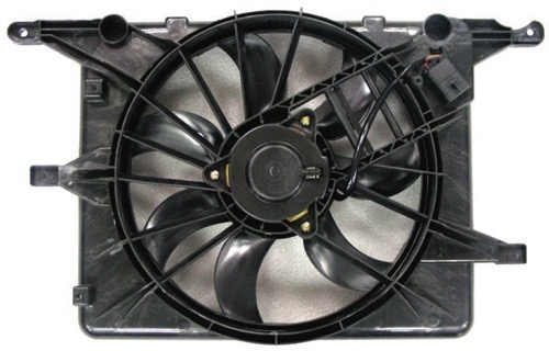 Radiator Cooling Fan Assembly for 2006-2010 Saturn Sky, 2.4L L4 Engine,  19130491, Replacement
