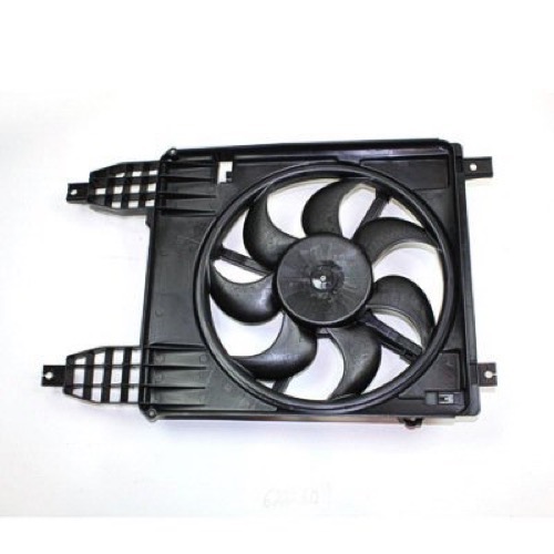 Radiator Cooling Fan Assembly for 2009 - 2011 Chevrolet Aveo Sedan, with Air Conditioning;  95950465, Replacement