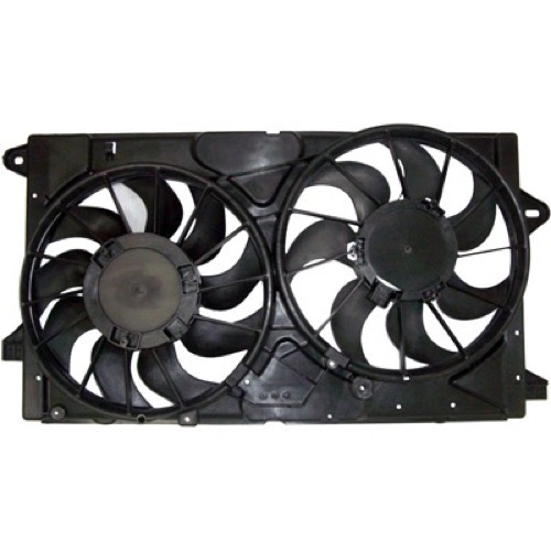 Radiator Cooling Fan Assembly for 2011-2020 Buick LaCrosse, Engine Motor / Blade / Shroud Dual Fan Assembly,  20970655-PFM, Replacement