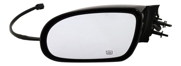 Power Mirror for 1995-1996 Chevrolet Caprice, Left (Driver) Side, Manual Folding, Heated, Paintable, Replacement