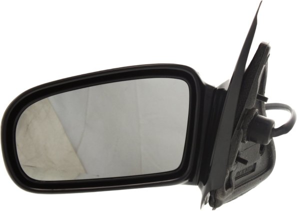 Power Mirror for Chevrolet Cavalier/Pontiac Sunfire Coupe (1995-2005), Left (Driver), Manual Folding, Non-Heated, Paintable, Replacement